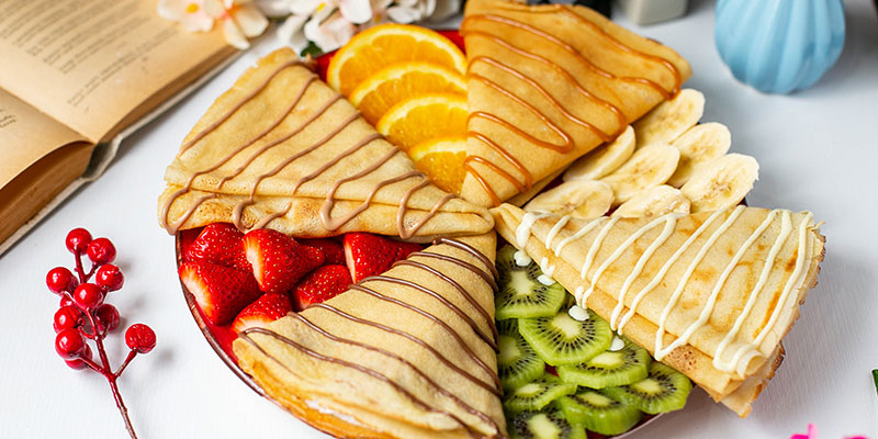 Сладкие блины