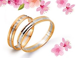 «Линии Любви» дарят скидки на обручальные кольца.