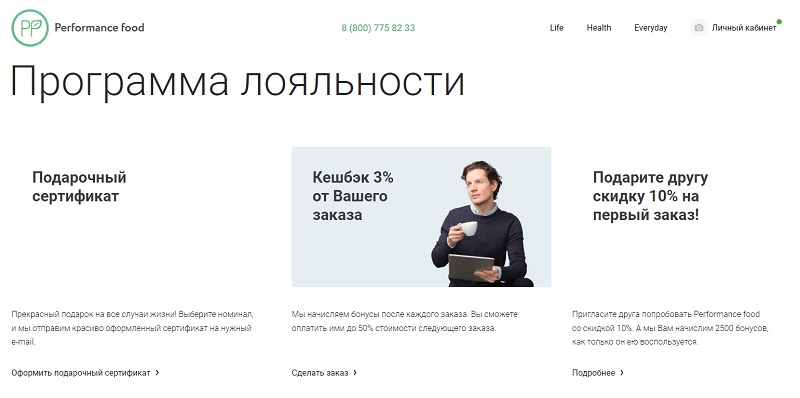  Перфоманс Фуд акции