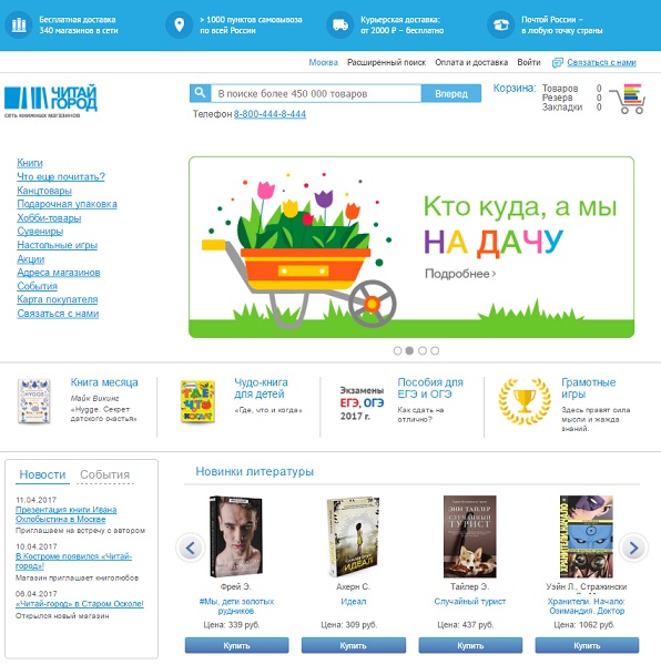 Читай город пермь карта